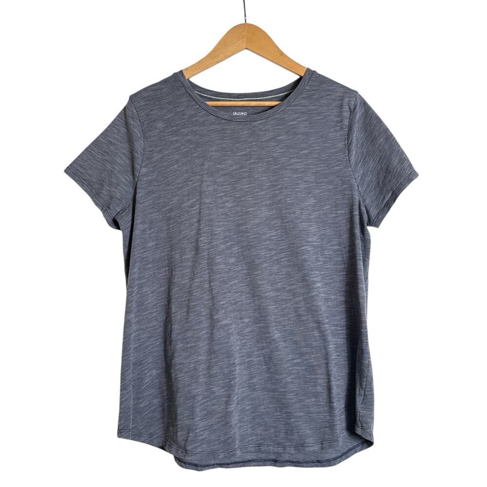 Gilligan & Omalley Women's Short Sleeve Soft Lounge Pullover Top Size XXL Gray